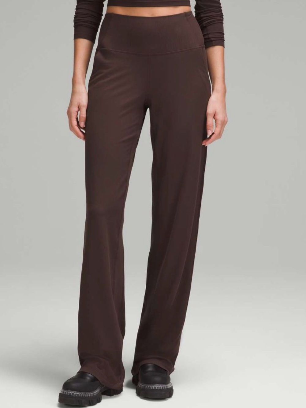 lululemon athletica Align Wide-Leg Pant *Tall Espresso 6